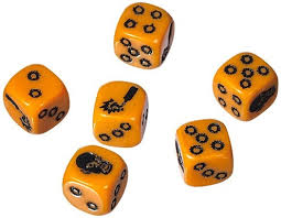 zombicide : dice yellow