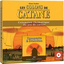 Les Colons de Catane - Le Jeu de Cartes : Commerce & Evolution