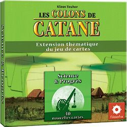 Les Colons de Catane - Le Jeu de Cartes : Science & Progrès