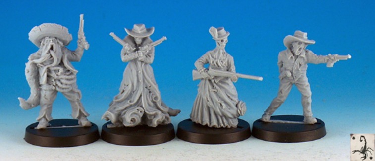 Black Scorpion Miniatures - Old west terrors