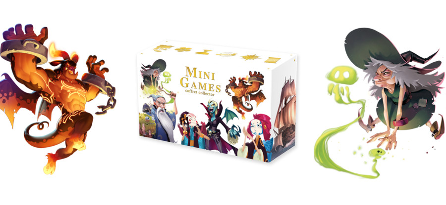 Coffret Mini Games Iello