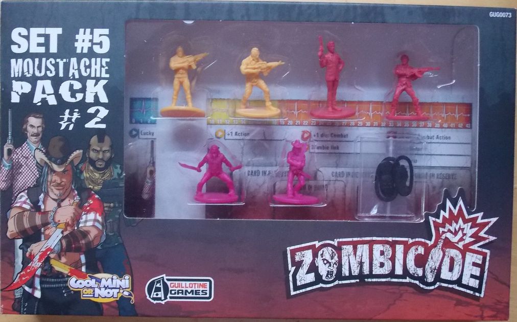 Zombicide - Moustache Pack #2