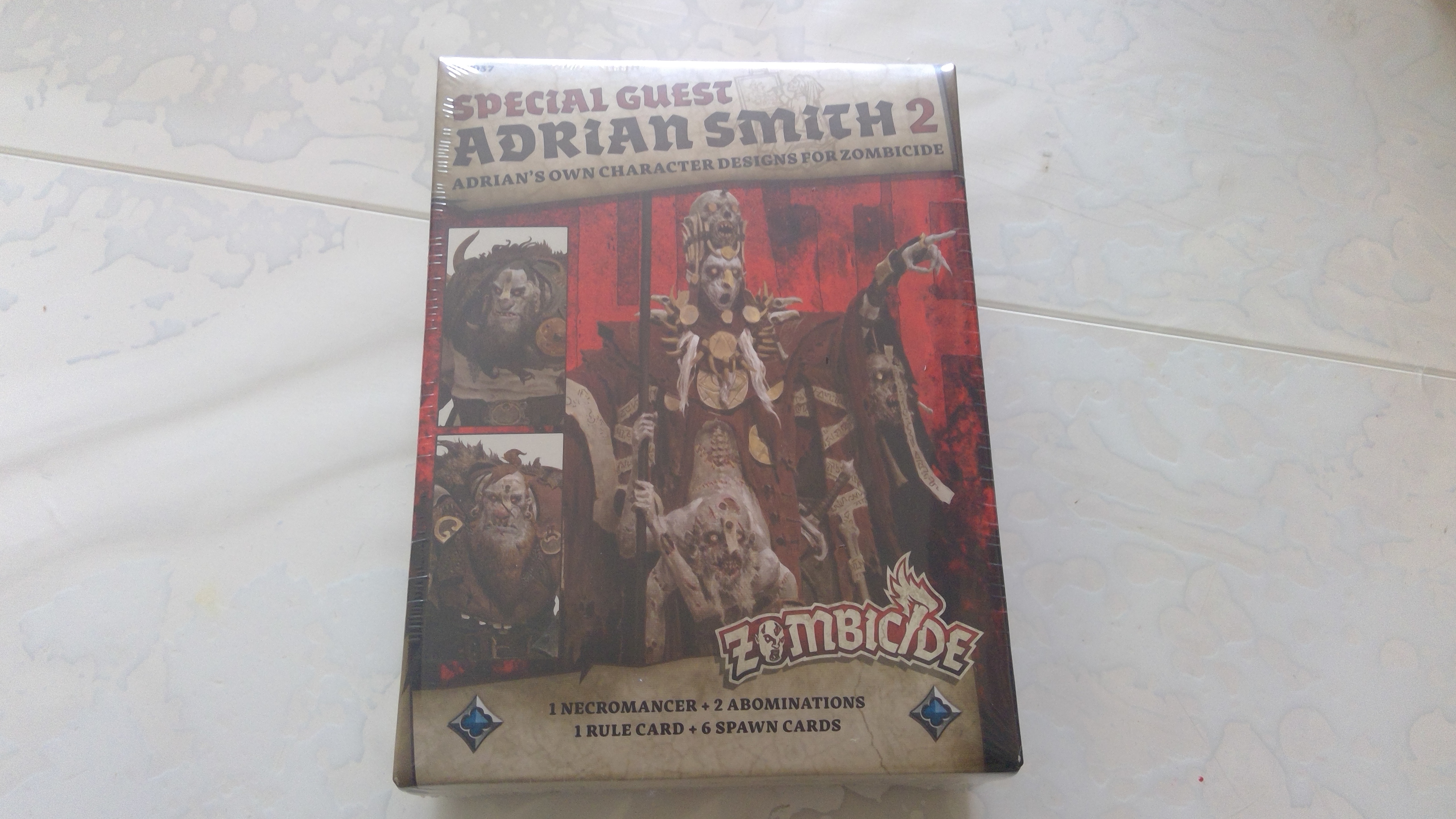 Zombicide green horde Spécial guest Adrian Smith 2 Zombicide green horde Spécial guest Adrian Smith 2