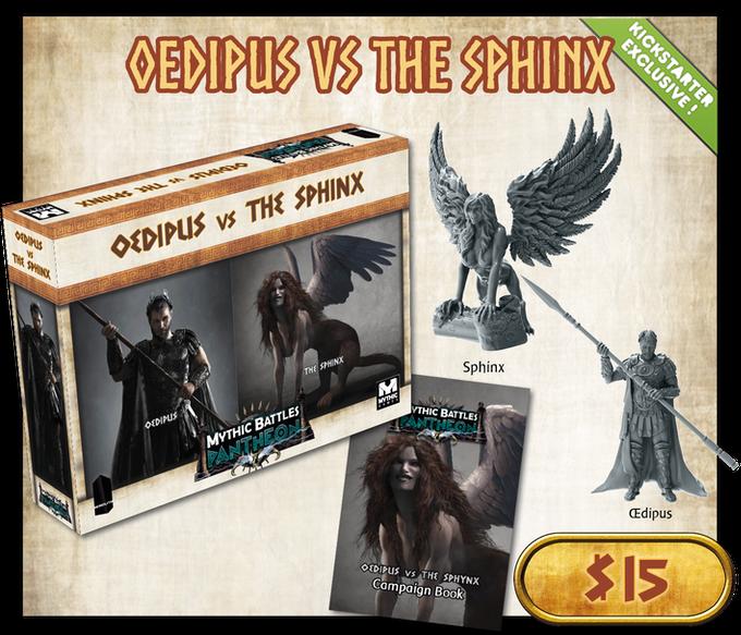 mythic battles pantheon - Oedipus vs Phinx