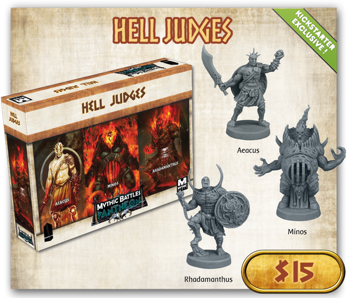 mythic battles pantheon - Hell Judges