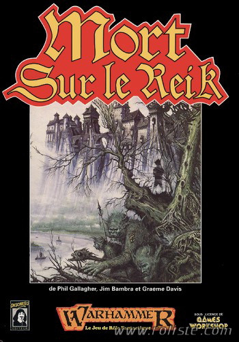 Mort sur le Reik scénario/campagne warhammer jdr 1ere édition