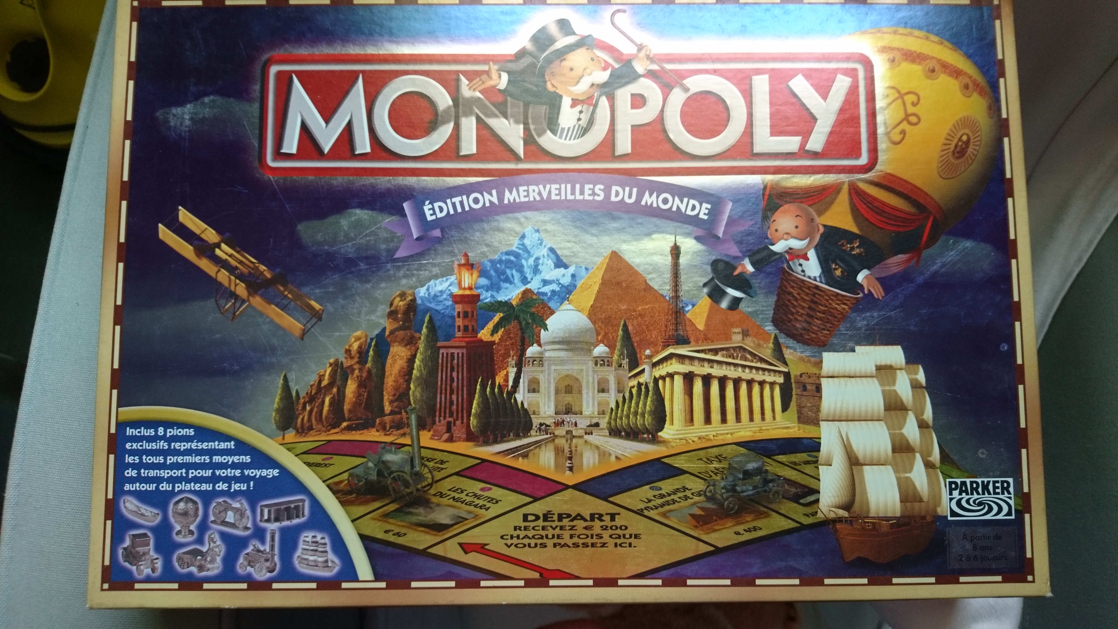 monopoly : merveilles du monde
