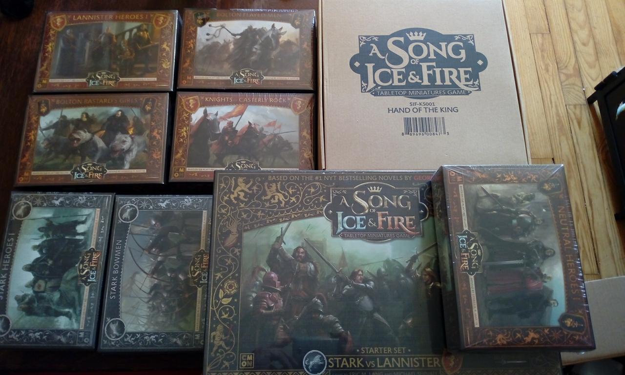 A Song Of Ice And Fire: Tabletop Miniatures - Hand Of King Kickstarter