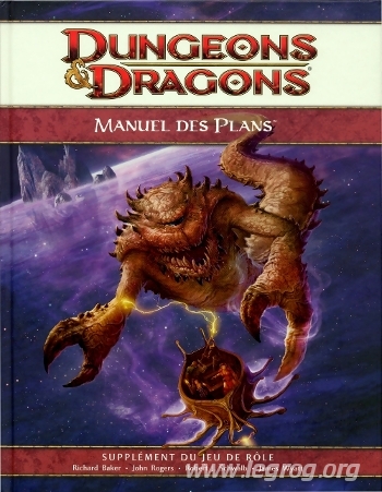 Dungeons & Dragons - 4ème Edition VF - Manuel des Plans