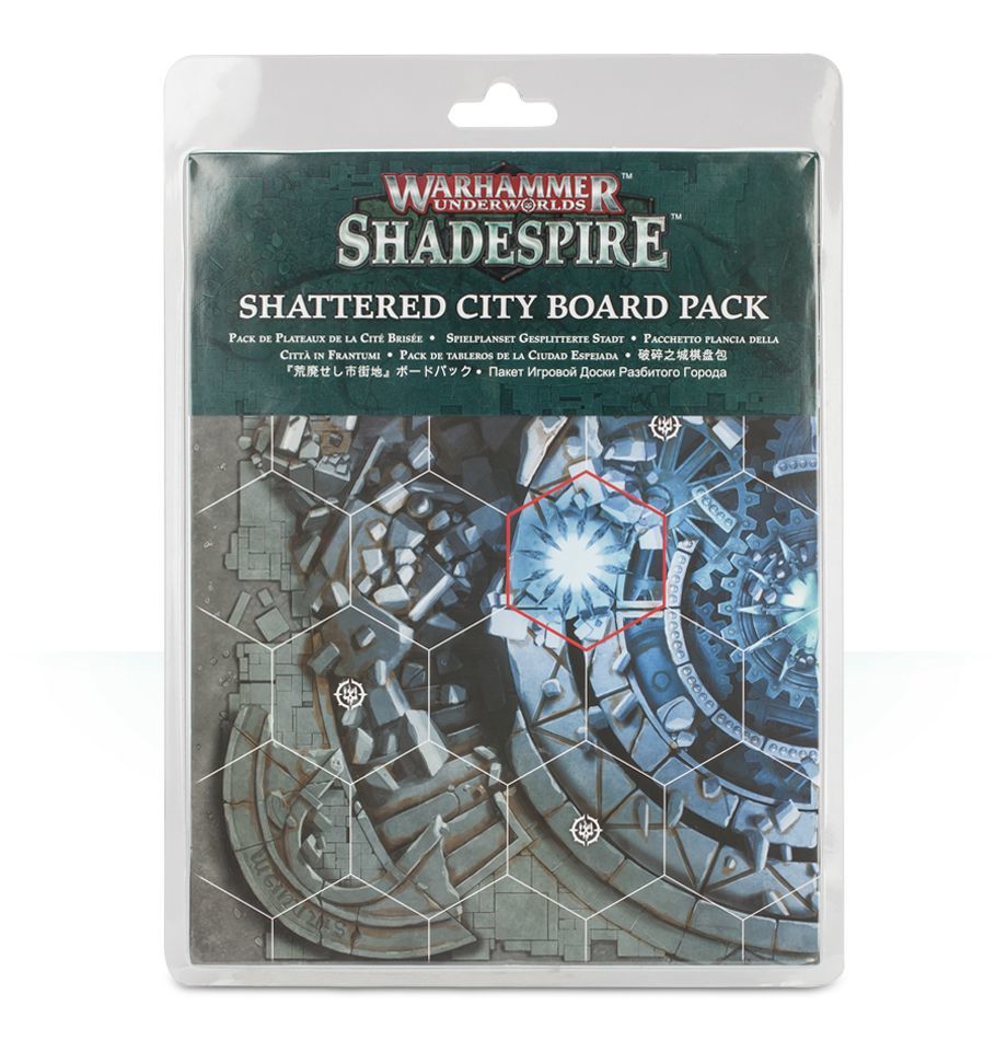 Warhammer Underworlds : Shadespire – Pack de plateaux de la Cité Brisée