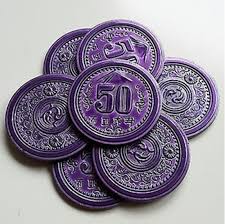 Scythe - Pièces Métal $50 (Metal Coins) Scythe - Pièces Métal $50 (Metal Coins)
