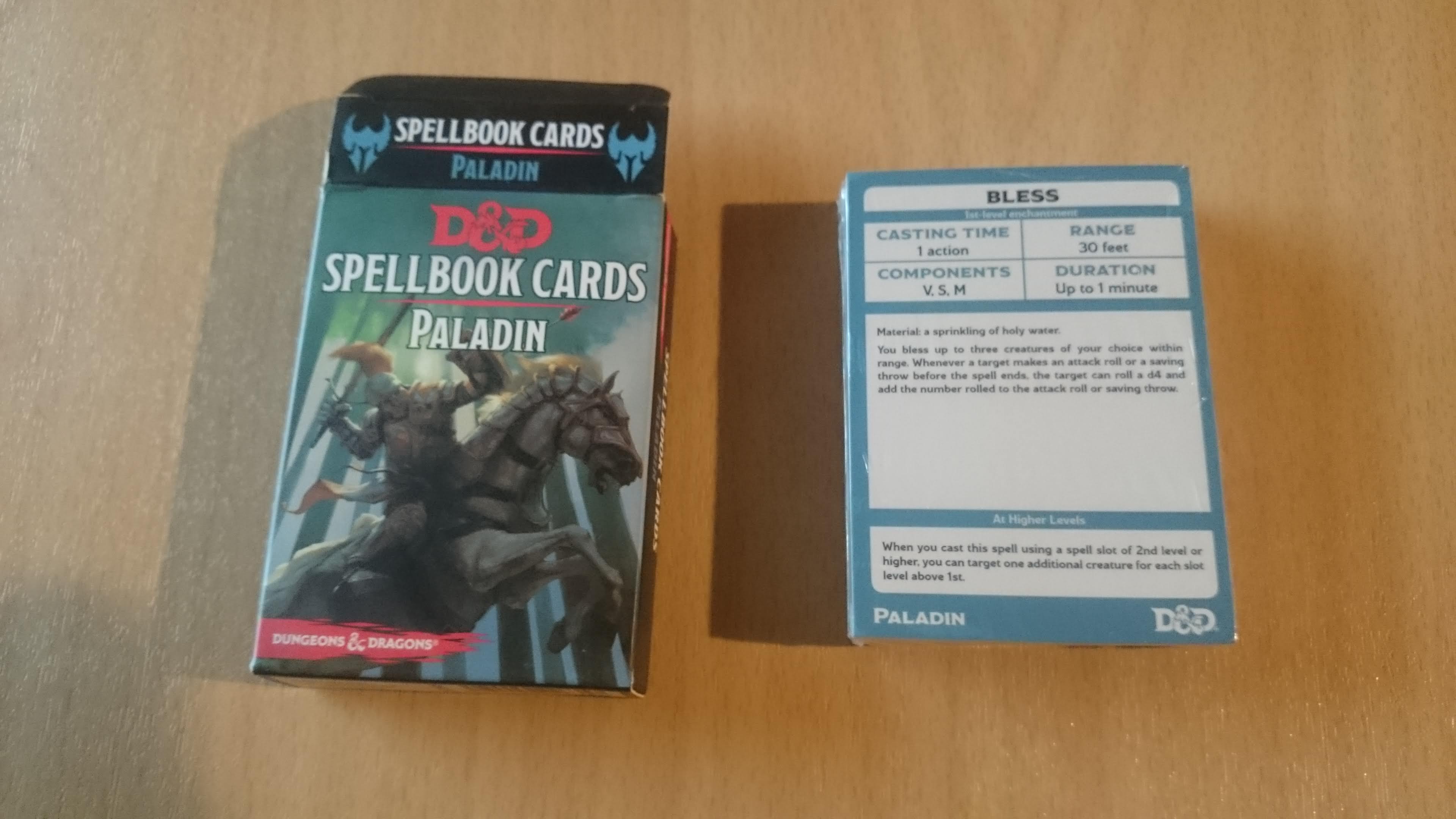 acheter dungeon dragons 5e édition vo spellbook cards