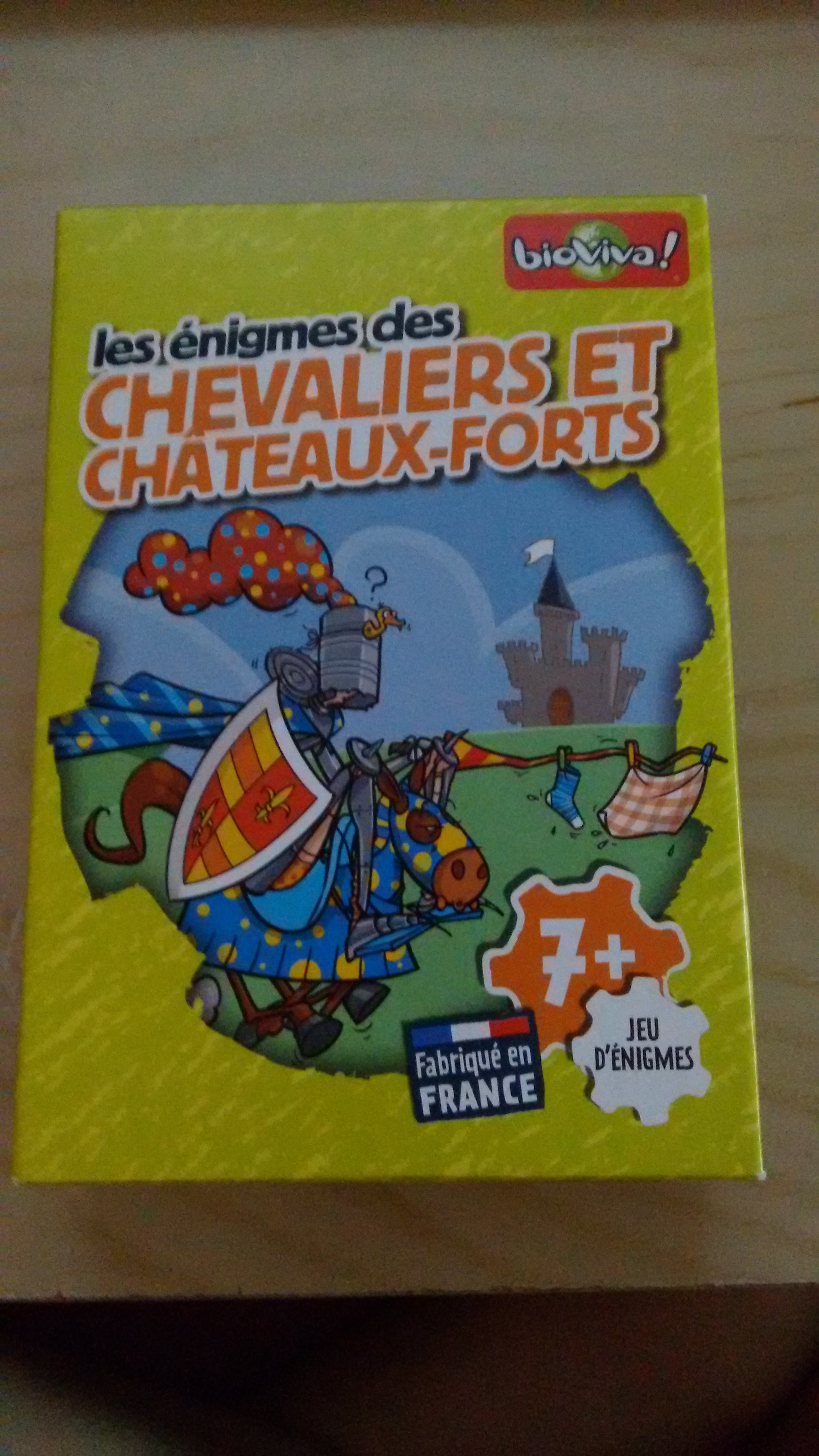 Les enigmes des chateaux-forts et des chevaliers