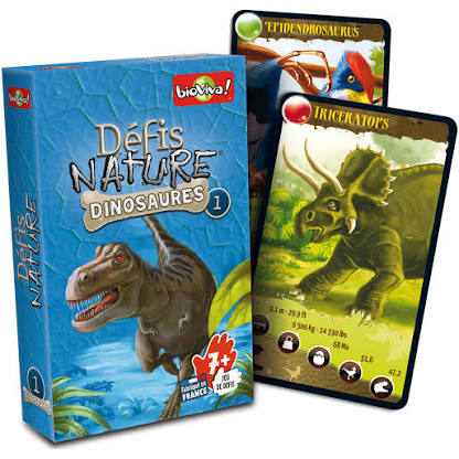 défis nature dinosaures