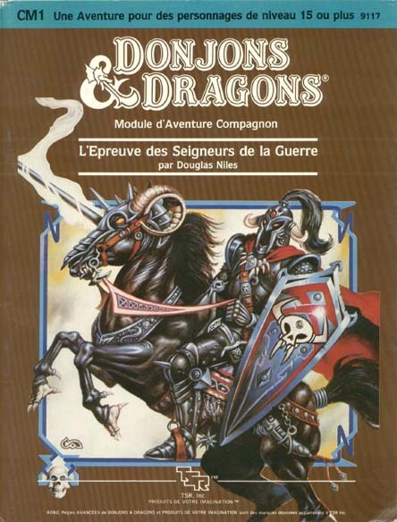 Donjons & dragons - 1ère édition VF - L'Epreuve des seigneurs de la guerre