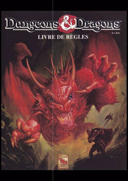 Dungeons & Dragons - 2ème Edition VF - Livre de règles