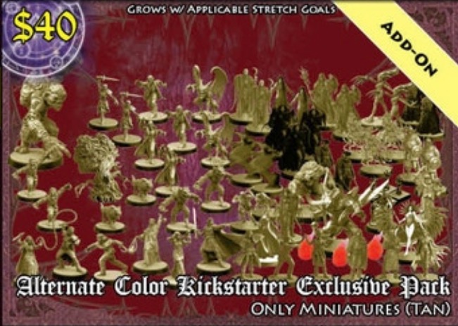 Folklore : The Affliction - Miniature alternate color kickstarter exclusive pack