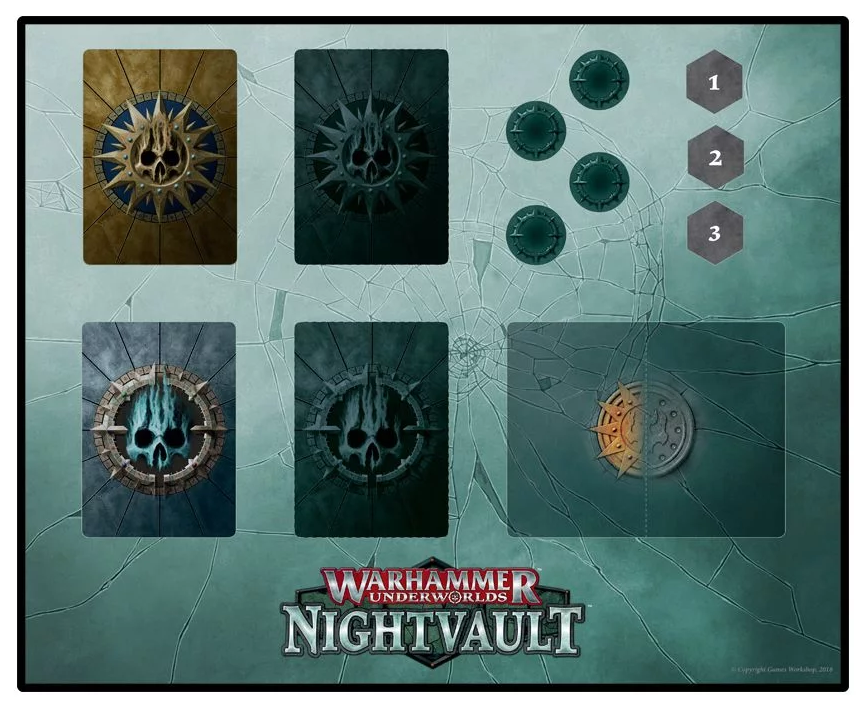 Warhammer Underworlds : Nightvault - Tapis de jeu
