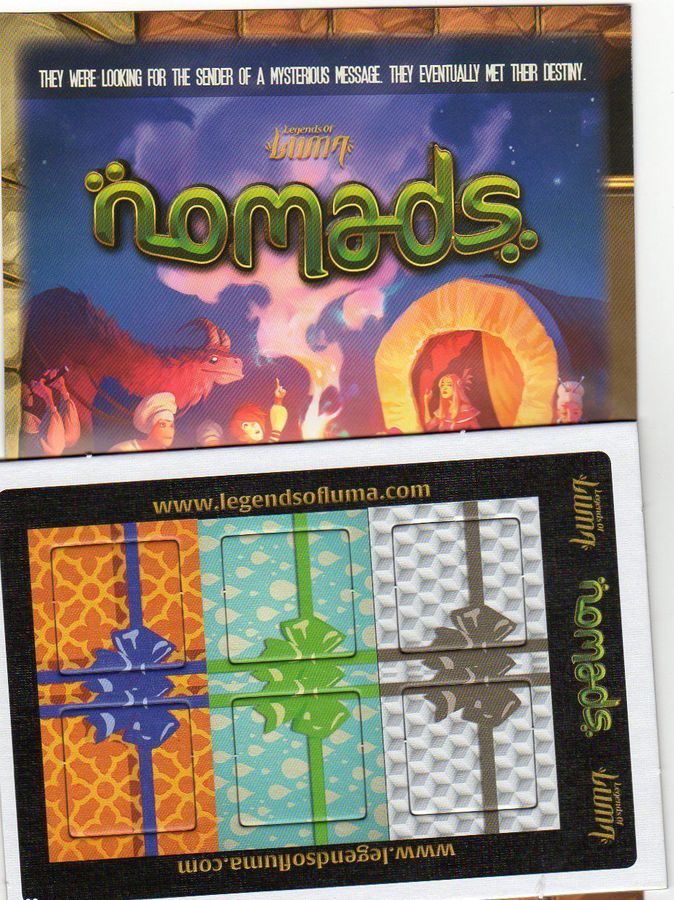 Nomades : Legends of Luma - Gift Promo Tiles