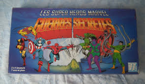 Les super Héros Marvel Guerres secrètes.