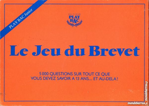 Le jeu du brevet