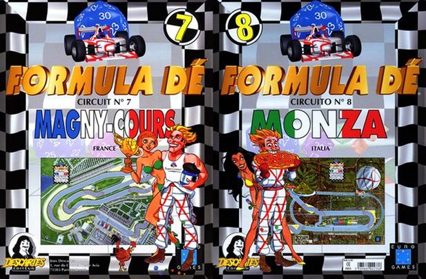 Formula dé - circuit n°7 France & n°8 Italie