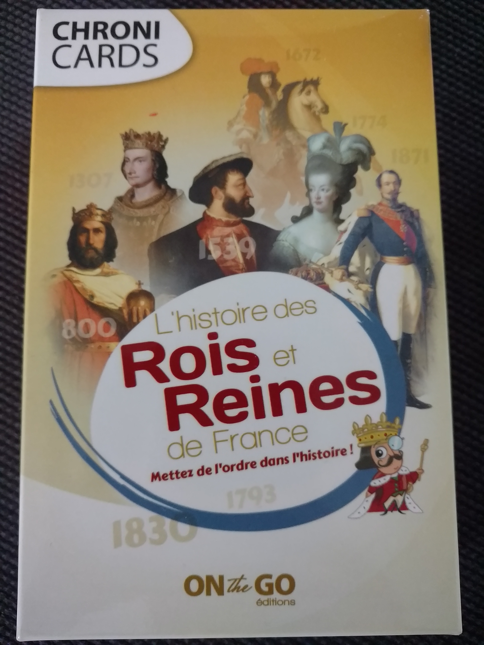 Chronicards : L'histoire des Rois et Reines de France