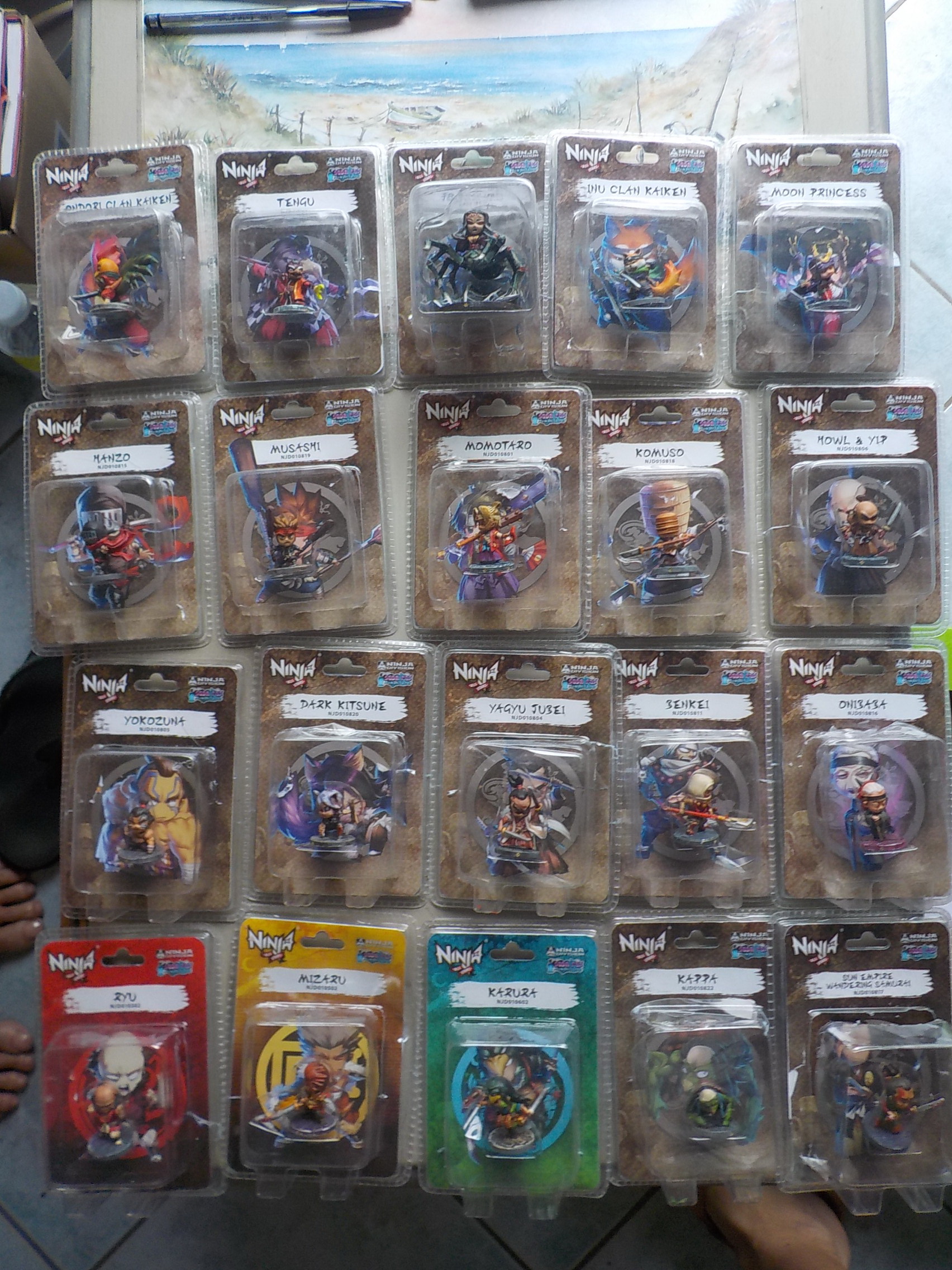 ninja all stars HEROS
