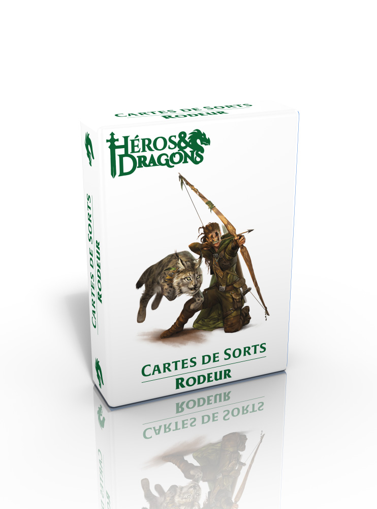 Héros & Dragons - Cartes de Sort - Rôdeur