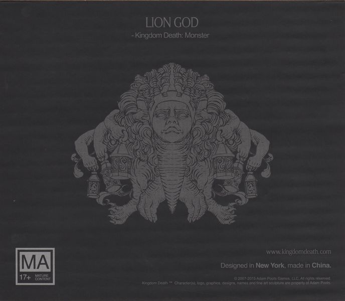 Kingdom Death: Monster - Lion God
