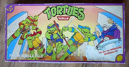 Tortues ninja prison sous la ville