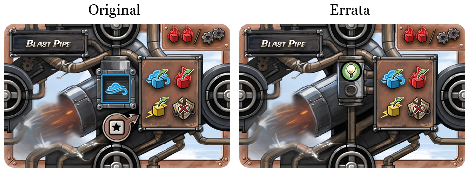 Steampunk Rally: Blast pipe (fix errata)
