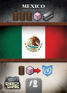 The Manhattan Project : Energy Empire - Carte Nation Mexico