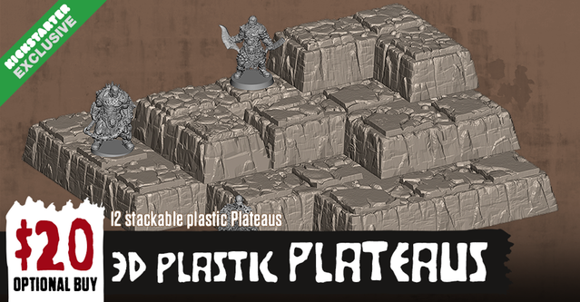 Hate - 3D plastic plateaus