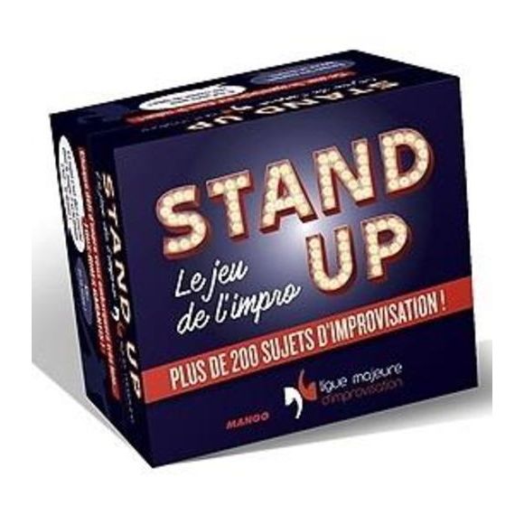 Stand up, le jeu de l'impro