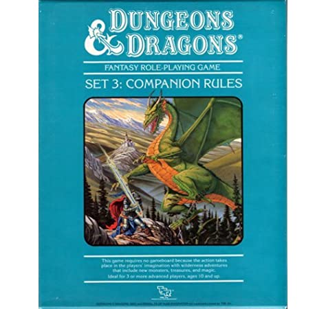Dungeons & Dragons - 2nd Edition - Companion Rules Set