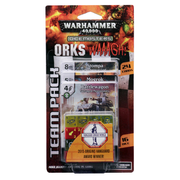 Dice Masters: Team pack Ork Warhammer 40 00