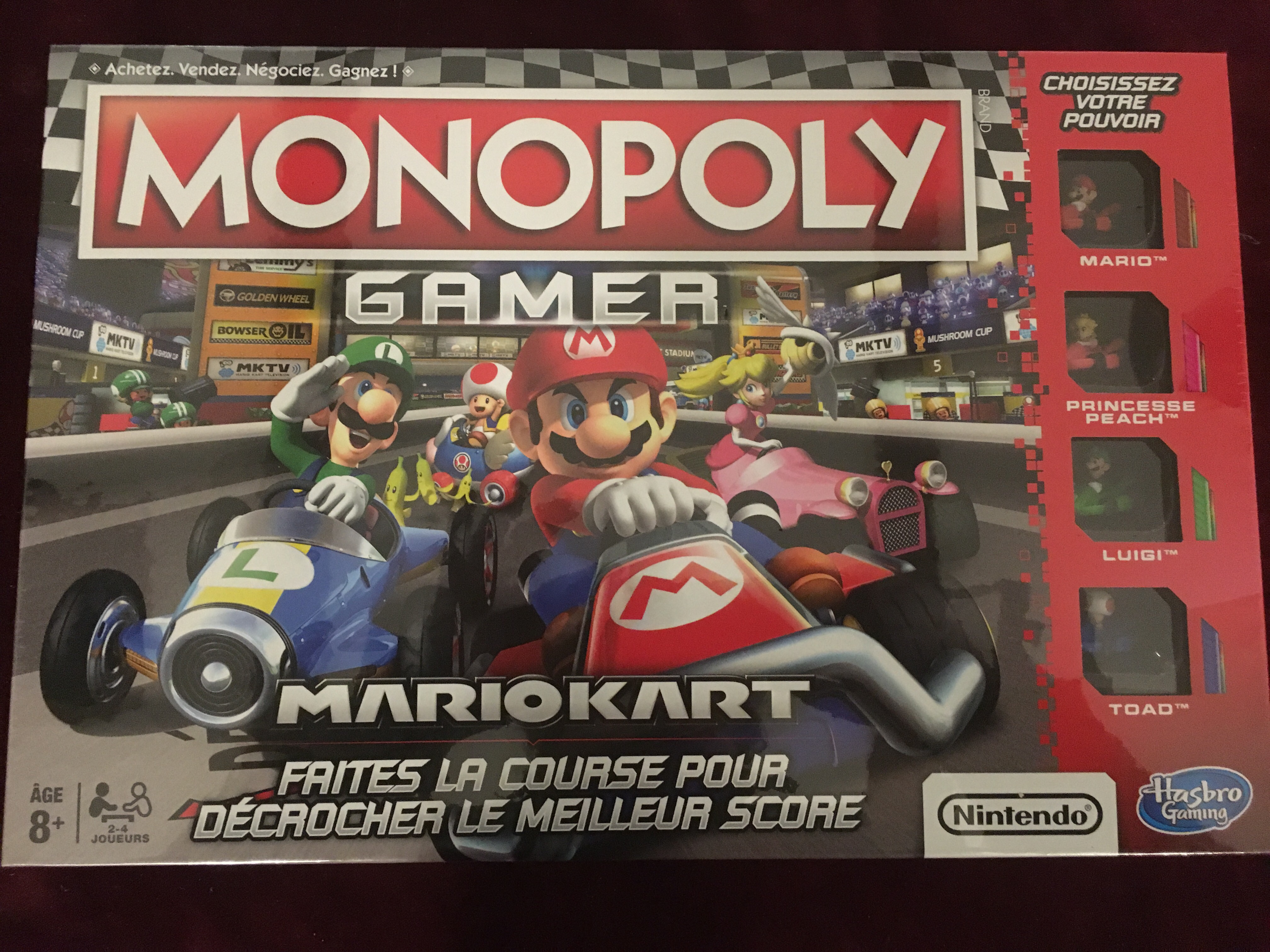 Monoploly gamer mariokart