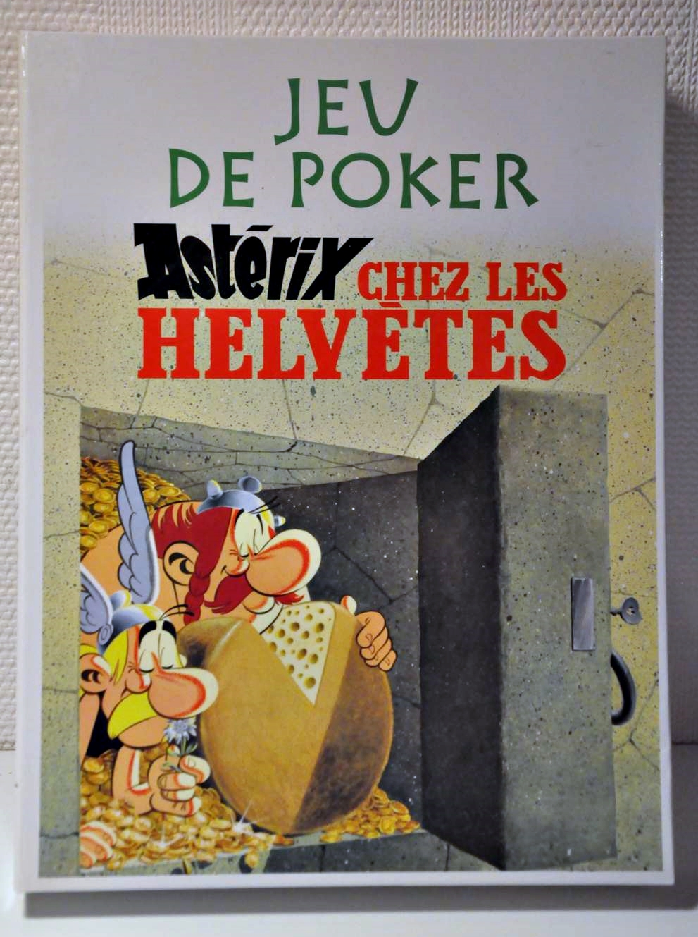 Jeu de poker - Asterix chez les helvetes