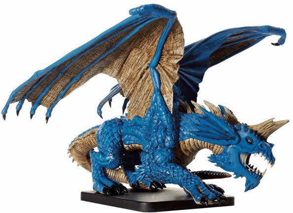 Dungeons & Dragons: Miniatures Game - Gargantuan Blue Dragon