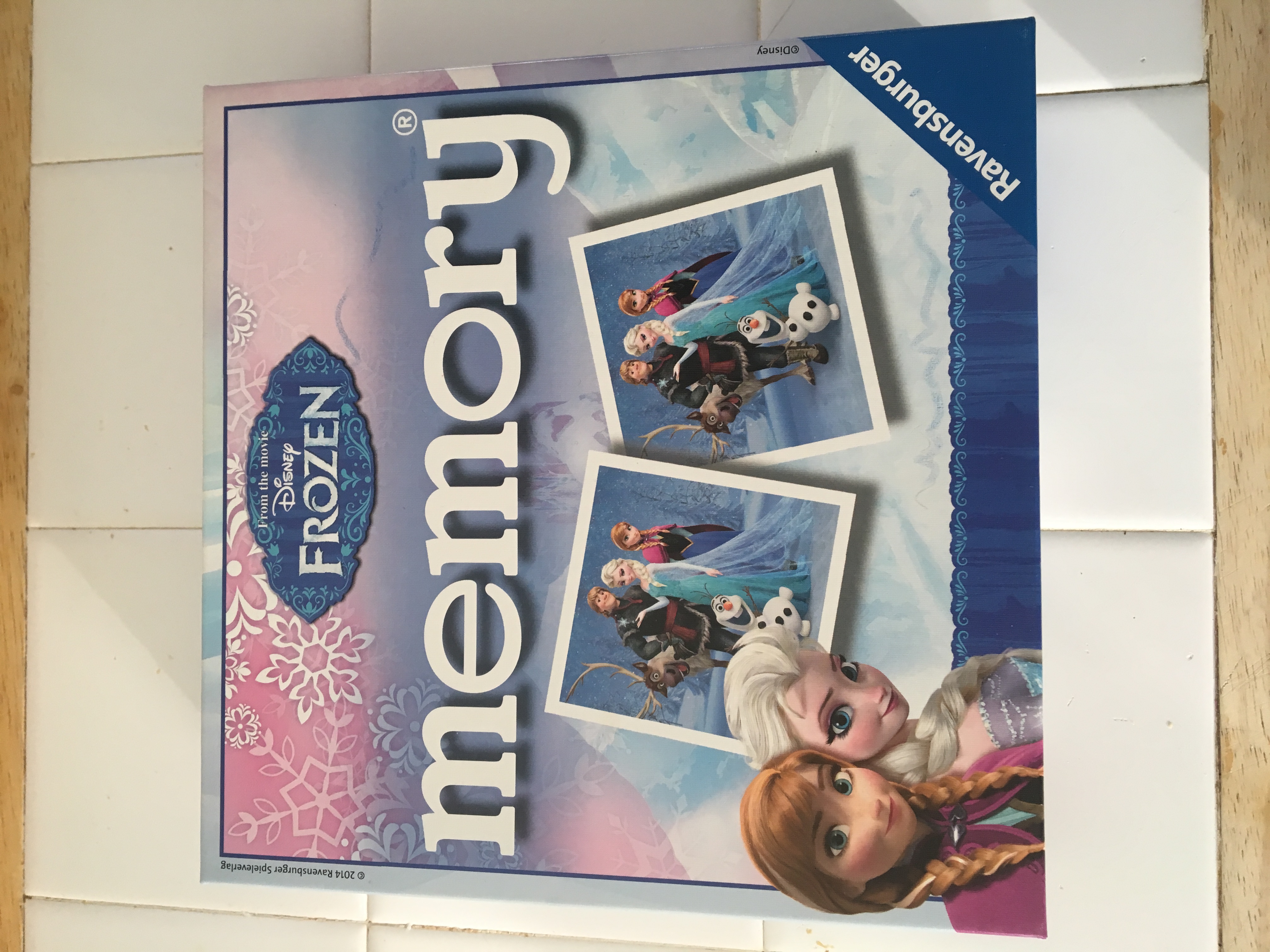 Memory la reine des neiges