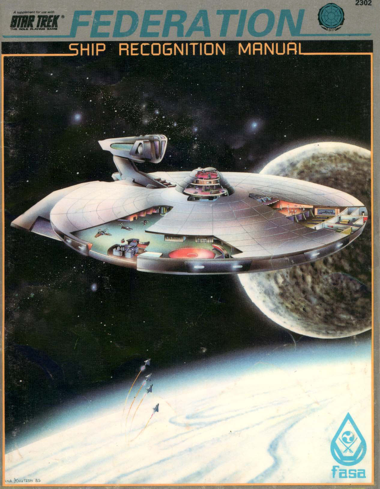 Star Trek : The Role Playing Game - Federation Ship Recognition Manual