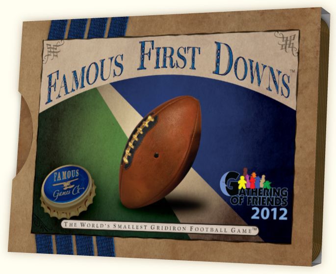 Famous First Downs - the world's smallest gridiron football game