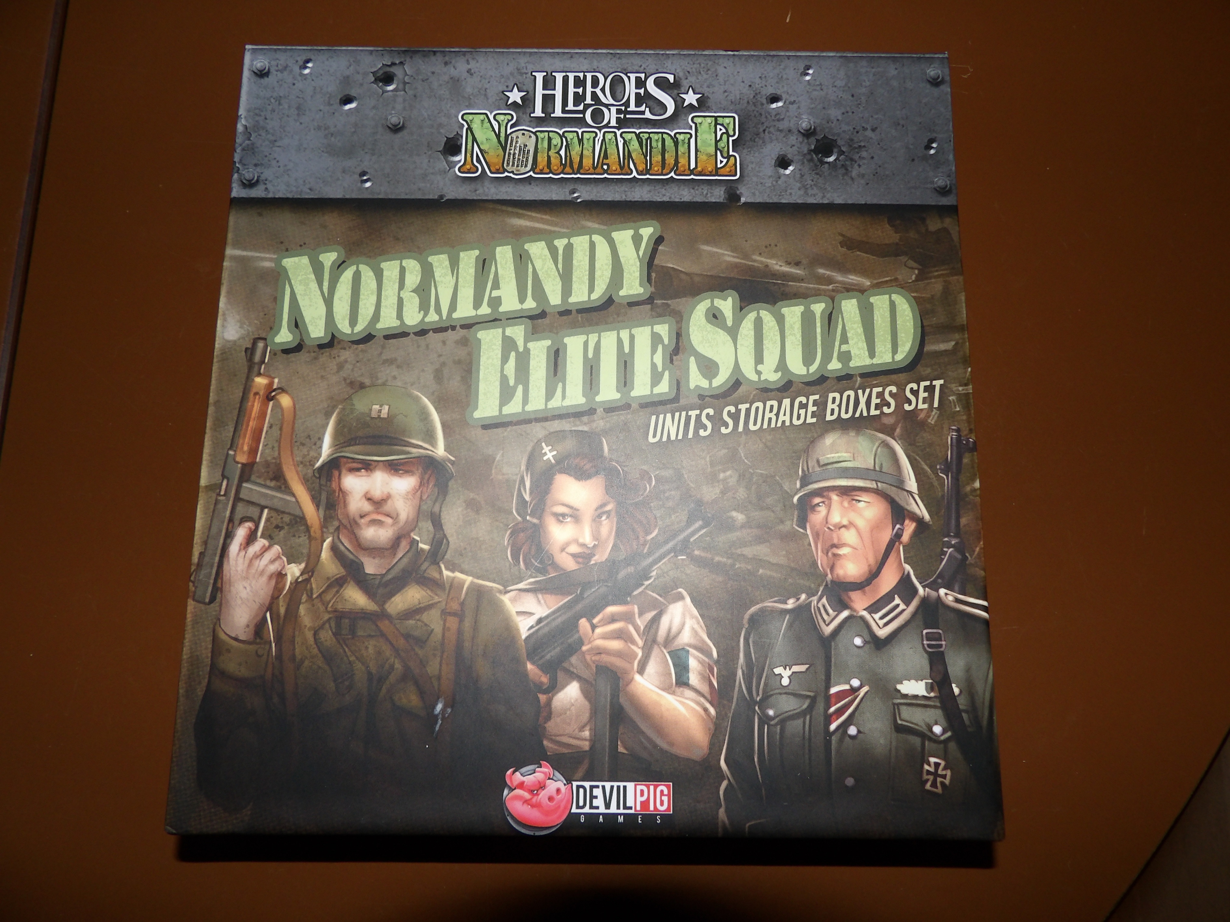 Hoeroes of Normandie - Elite Squad box + la bande à Jules