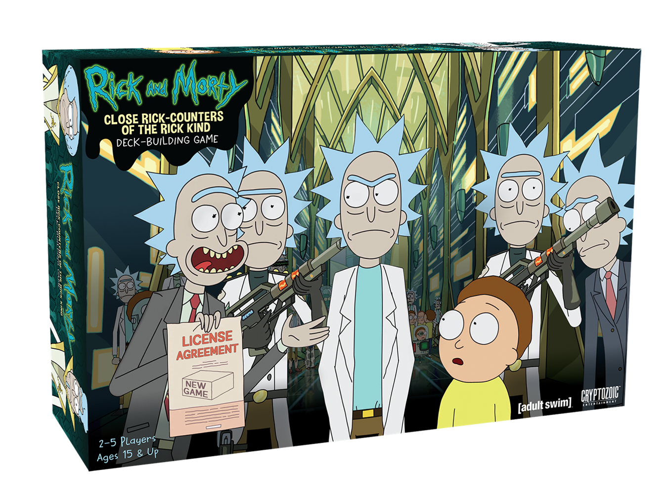 Rick And Morty Deck Building Game
