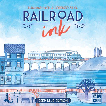 Railroad ink - deep blue edition