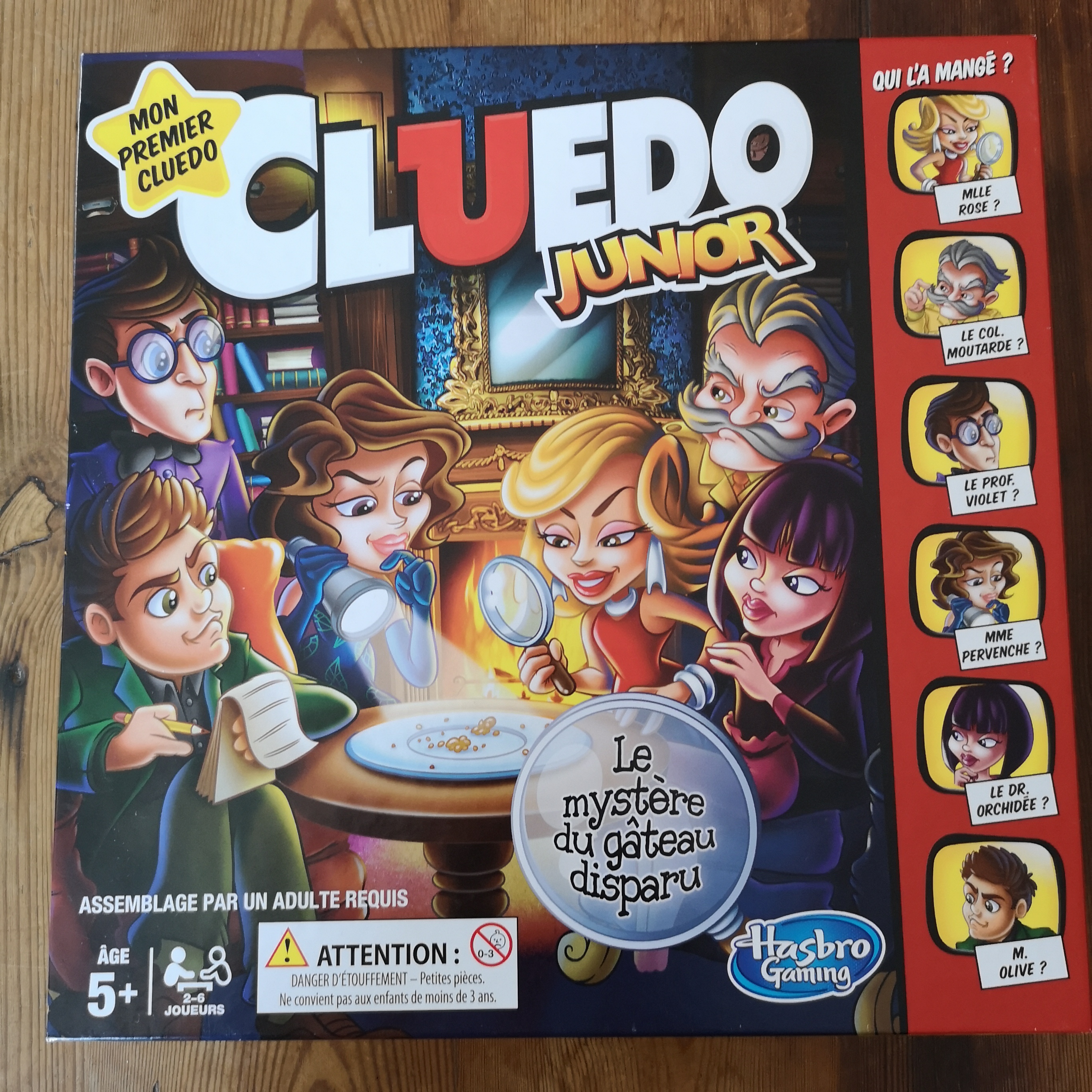 Cluedo Junior - Mon premier Cluedo - Le mystère du gâteau disparu