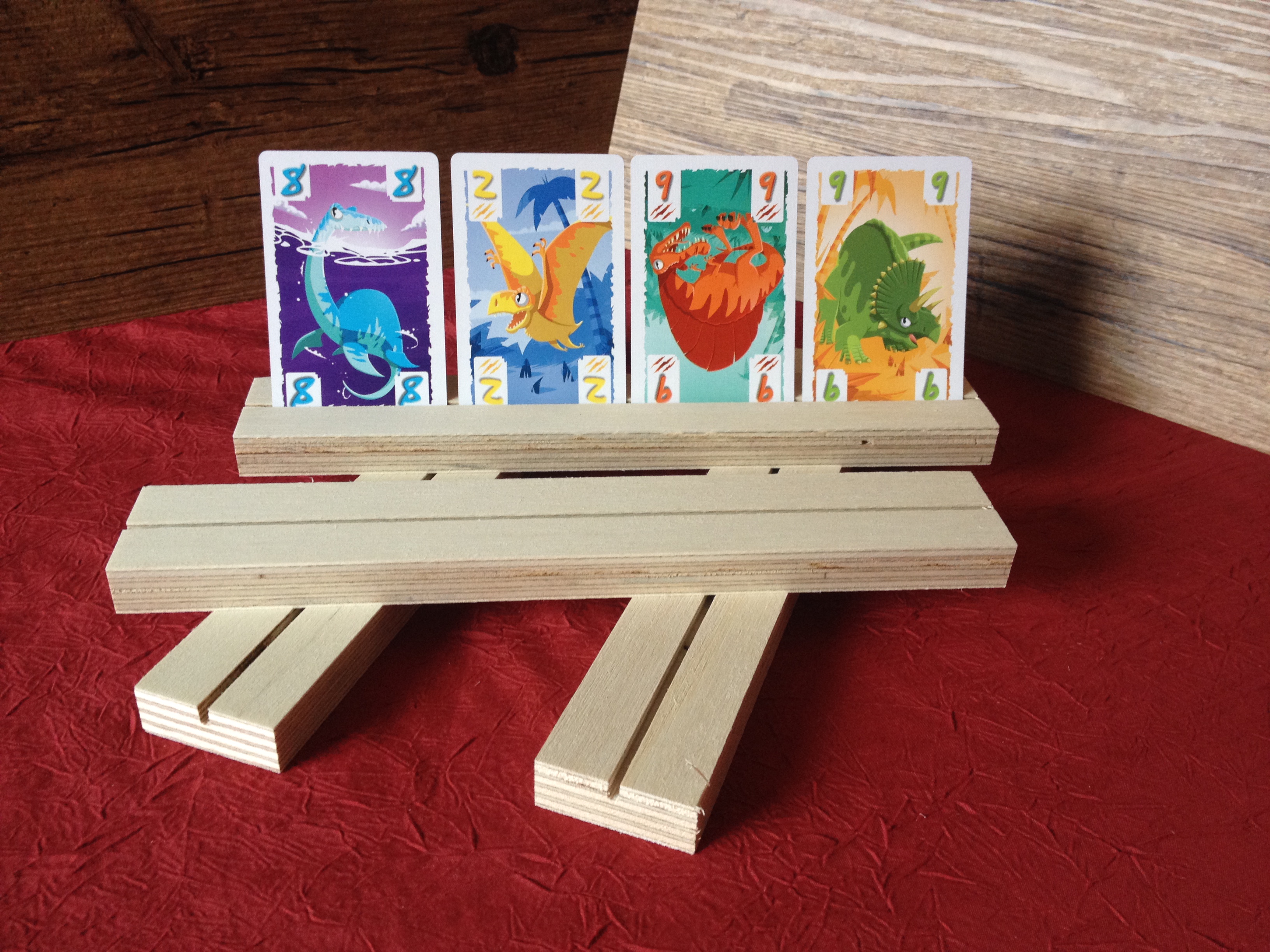 Porte Cartes en Bois