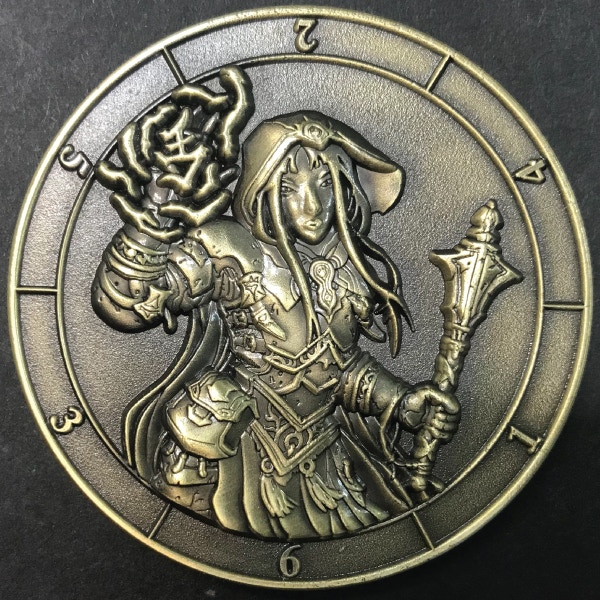 Dice coin (d6 cleric)