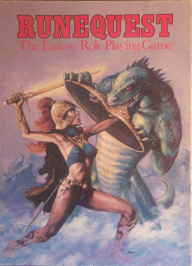 Runequest the Fantasy Role-Playing Game 2nd edition Anglais